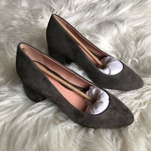New Taryn Rose Rochelle Suede Pump- Spruce